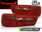Preview: LED Lightbar Design Rückleuchten für Audi A6 4G (C7) Limousine 11-14 rot/klar